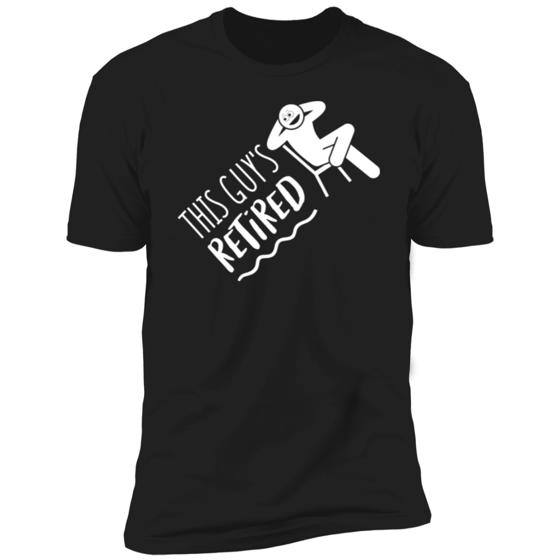 This guy's retired Short Sleeve Tee in White & Black