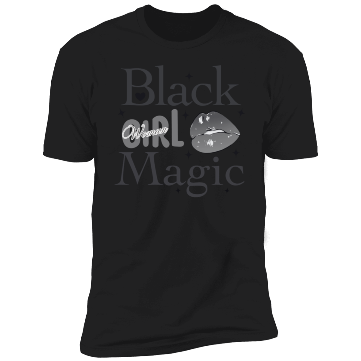 Women's Black Queen Premium Short Sleeve T-Shirt -Black