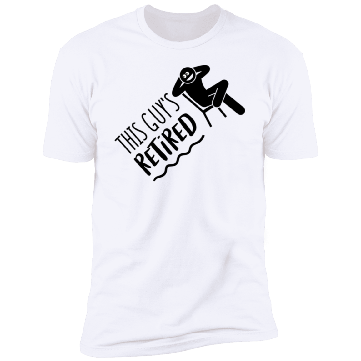 This guy's retired Short Sleeve Tee in White & Black