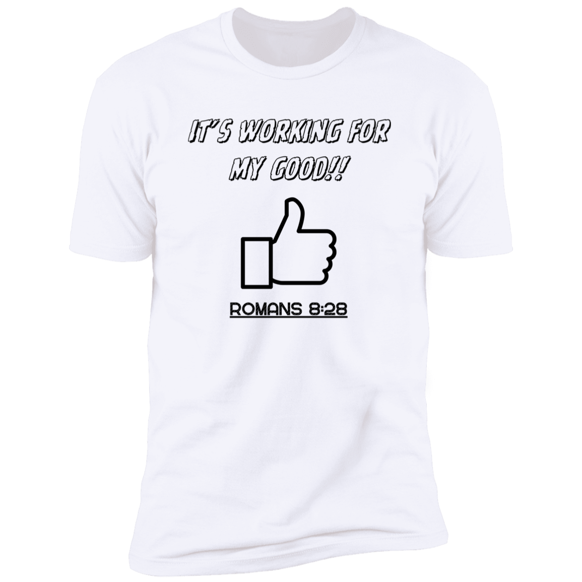 Men/Women Unisex "It's Working" Faith-Based Tees Short Sleeve Bible - Tees