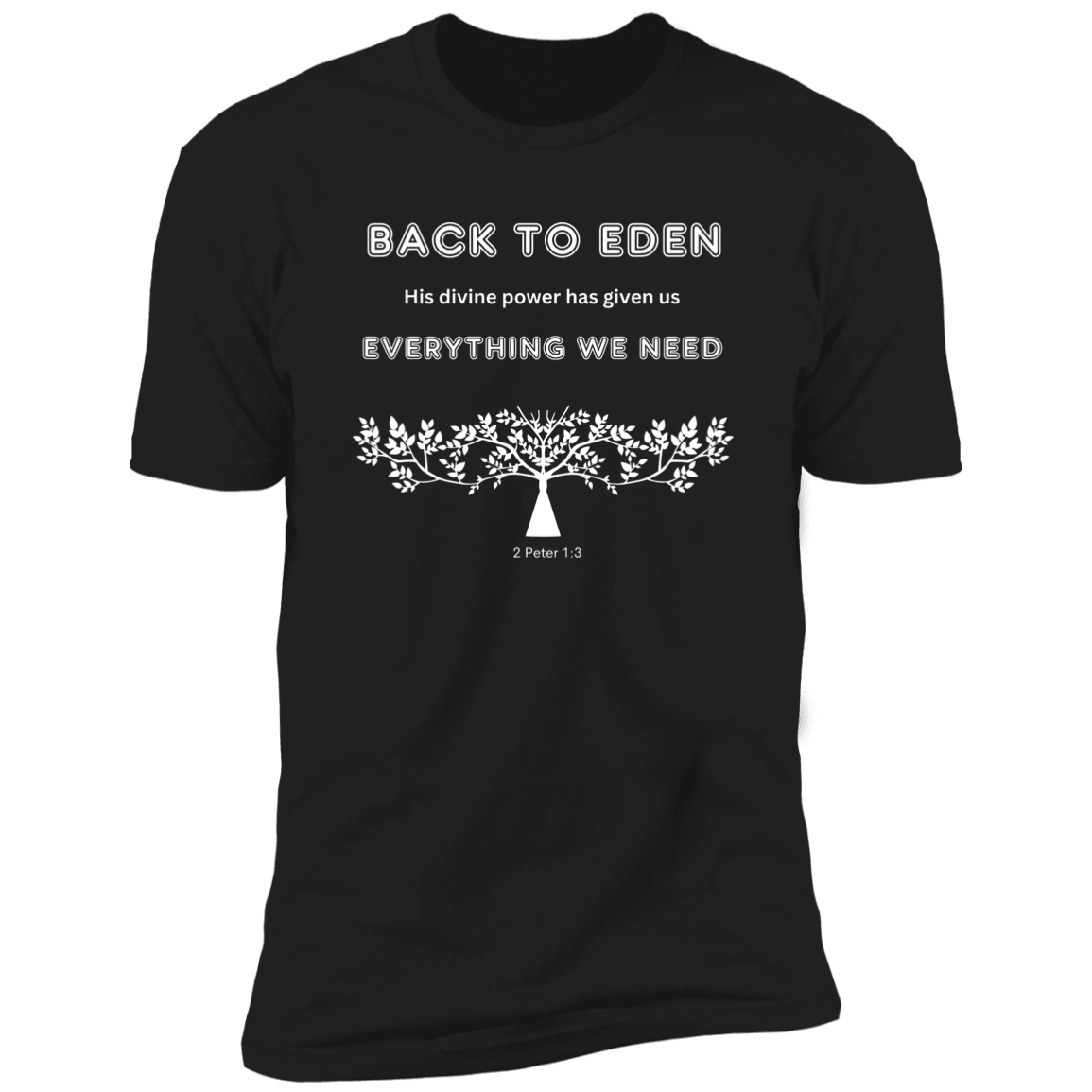 Back To Eden Premium Short Sleeve Bible - Tees