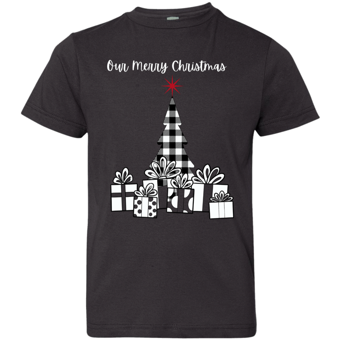 Our Merry Christmas Youth Jersey T-Shirt