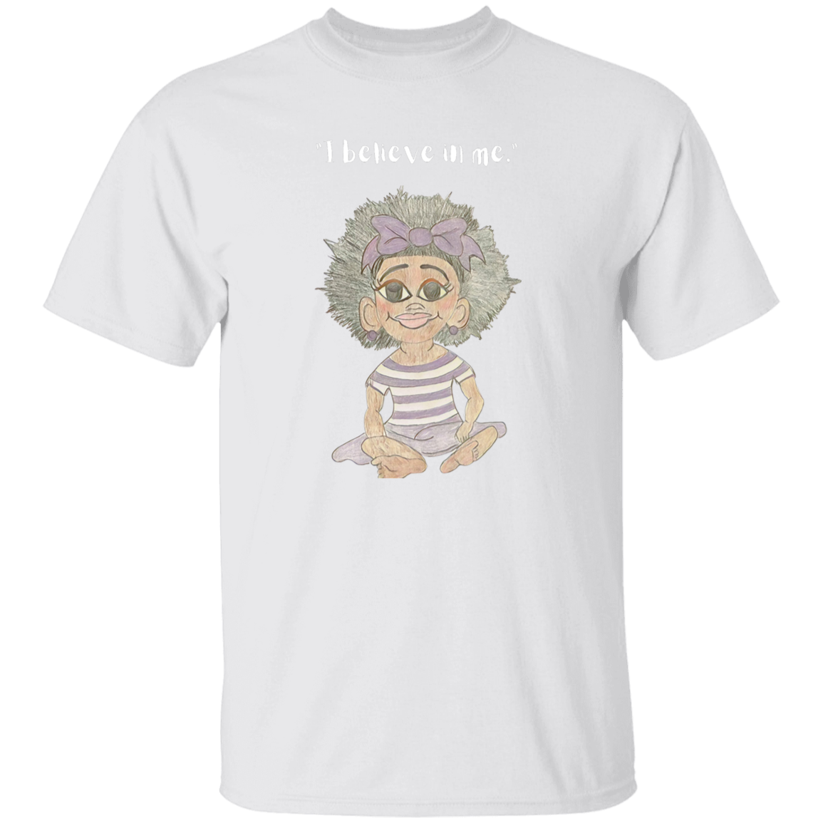 I believe in me Youth 5.3 oz 100% Cotton T-Shirt