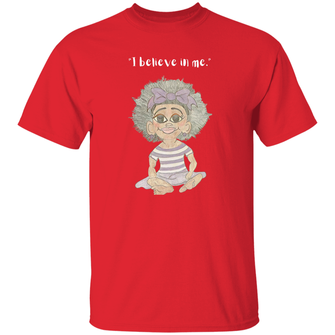 I believe in me Youth 5.3 oz 100% Cotton T-Shirt