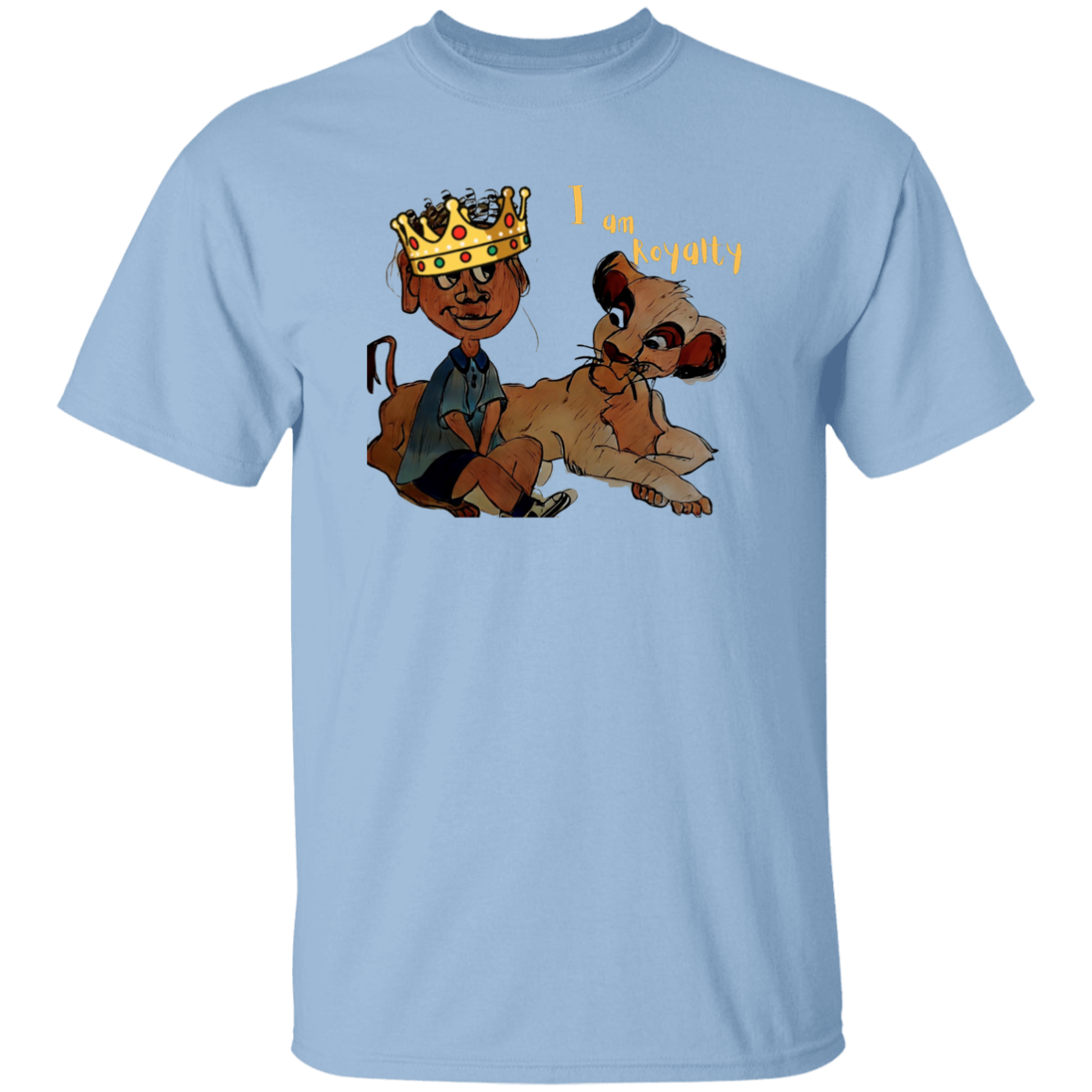 I am Royalty Youth 5.3 oz 100% Cotton T-Shirt