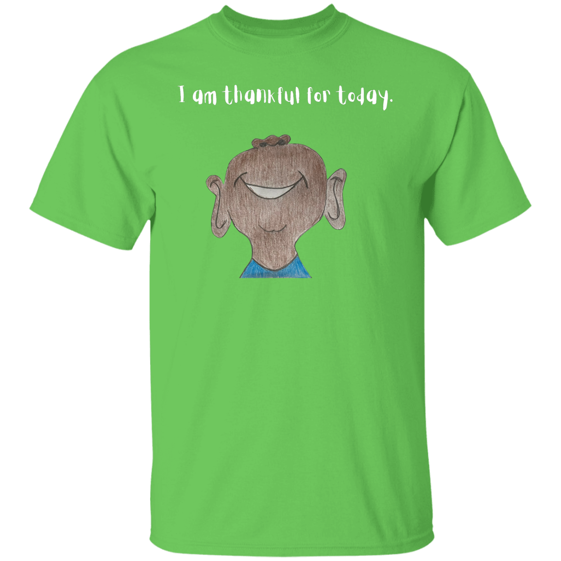 I am thankful for today Youth 5.3 oz 100% Cotton T-Shirt
