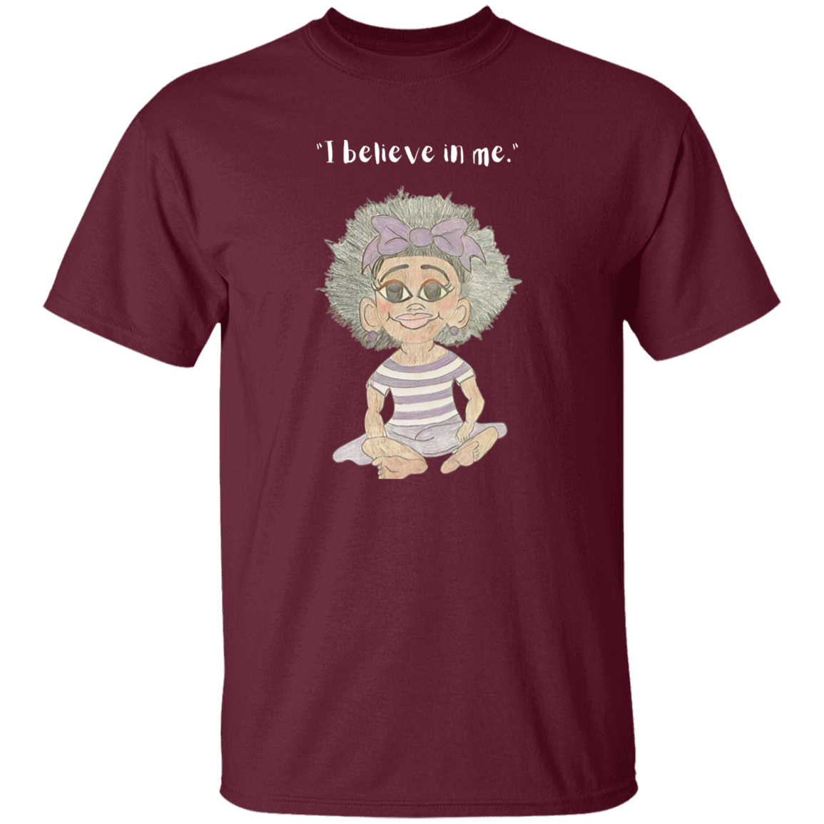 I believe in me Youth 5.3 oz 100% Cotton T-Shirt