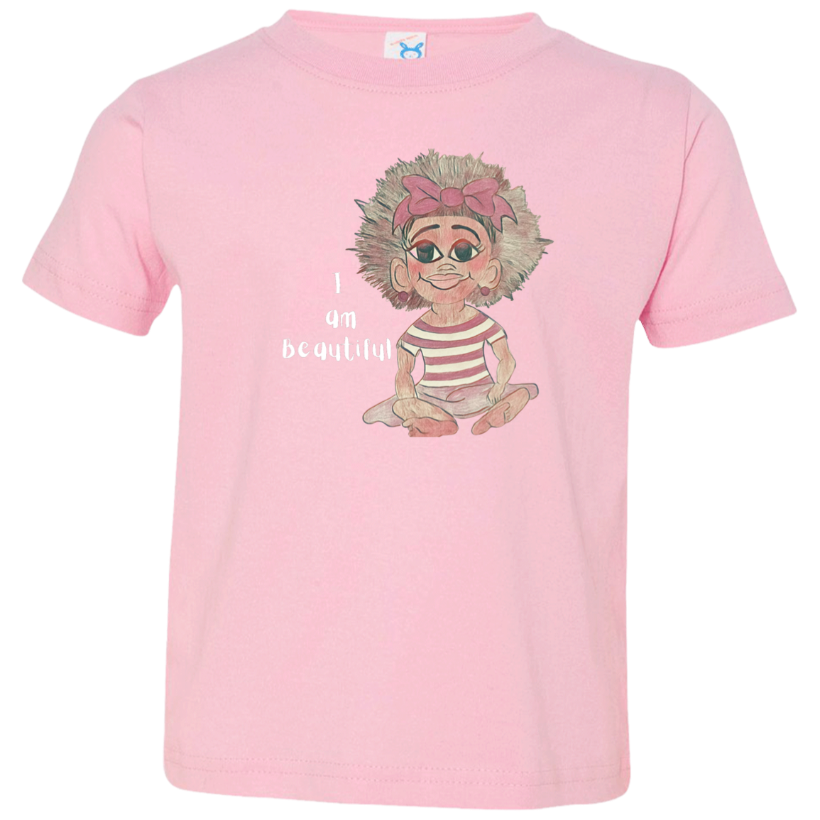 I am Beautiful Toddler Jersey T-Shirt