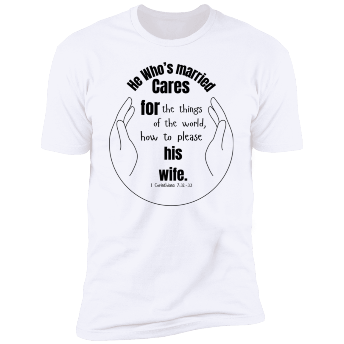 Men "HE THAT IS MARRIED Cares for the Things of the world how he may please his wife"