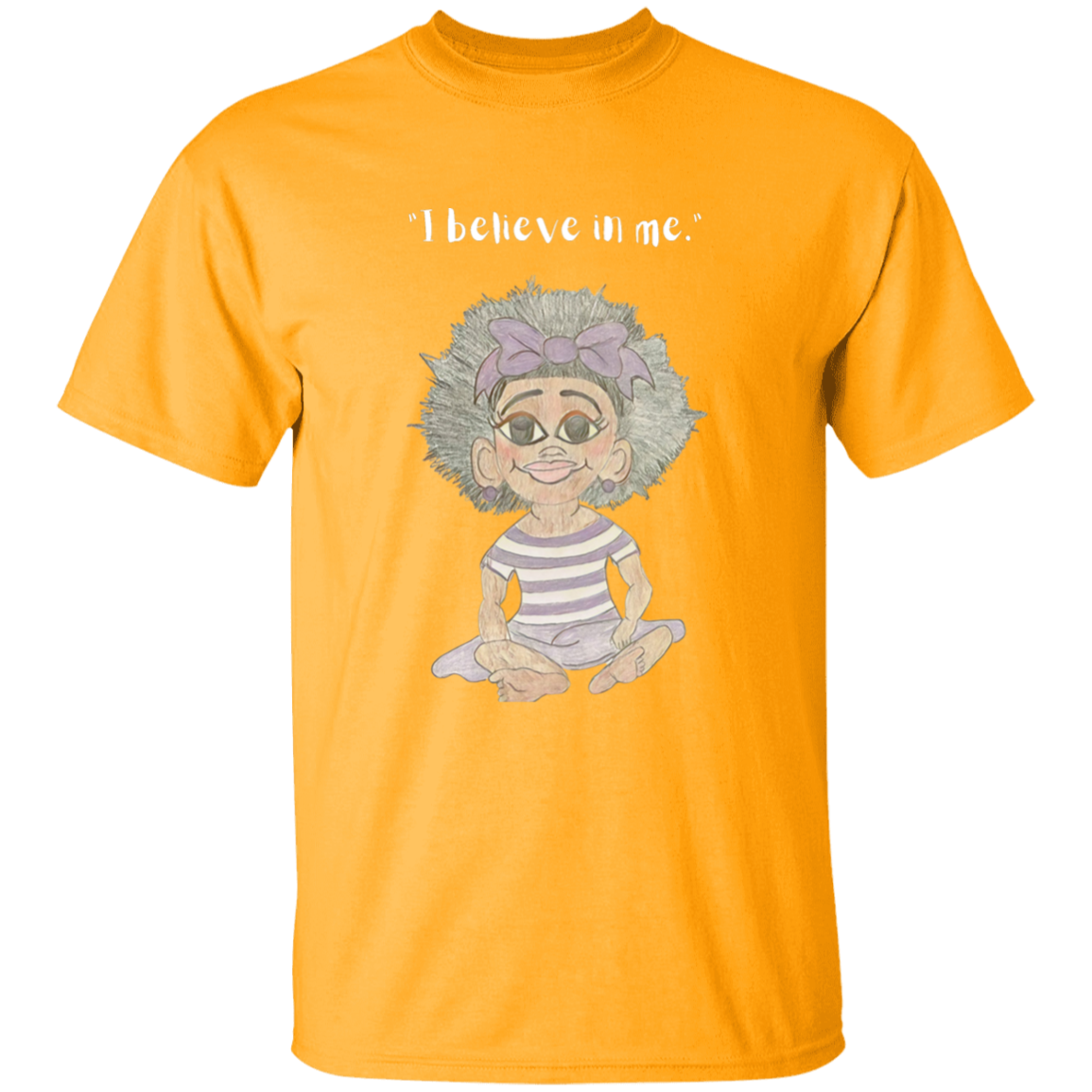 I believe in me Youth 5.3 oz 100% Cotton T-Shirt