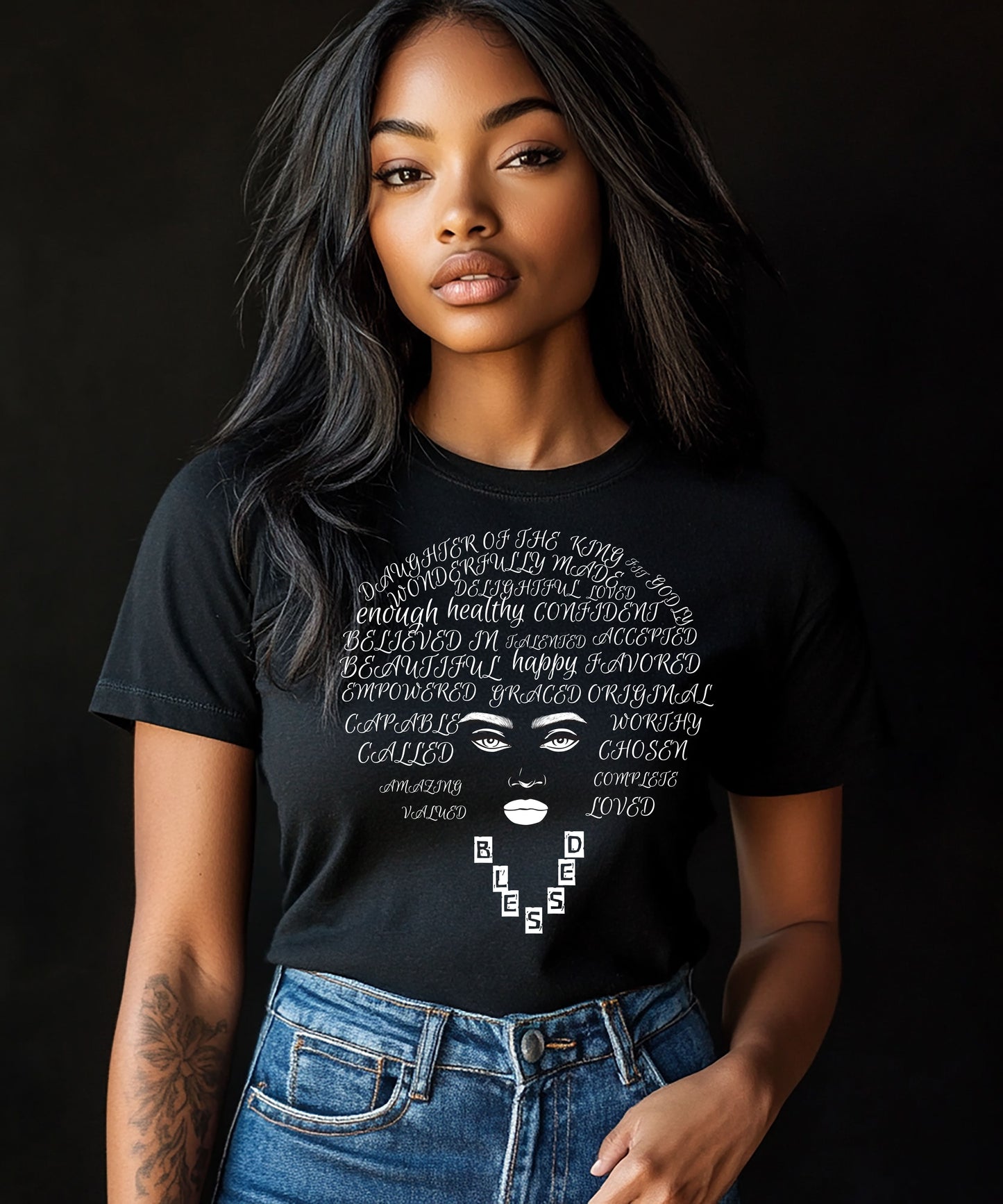 I am... Blessed Women Jersey Short-Sleeve T-Shirt
