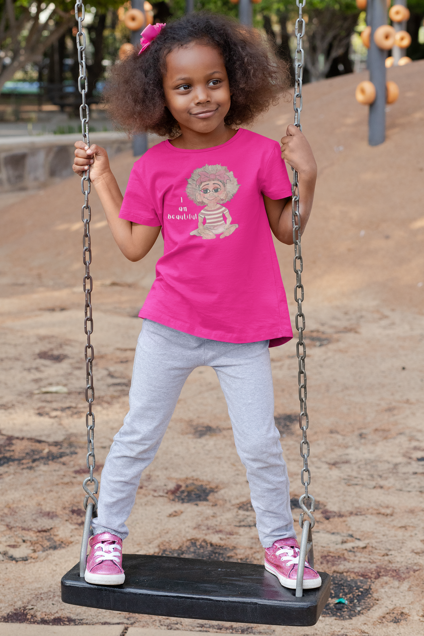 I am Beautiful Toddler Jersey T-Shirt