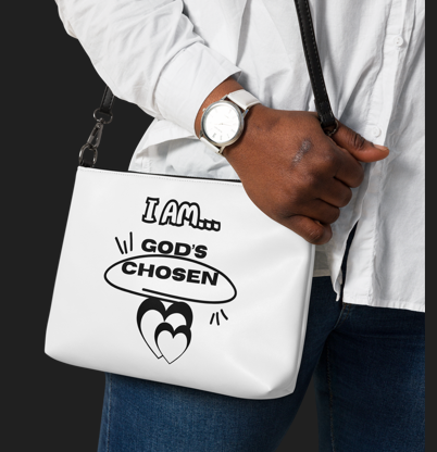 "I am God's Chosen" Crossbody bag