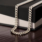 To My Son the Man Cuban Link Chain