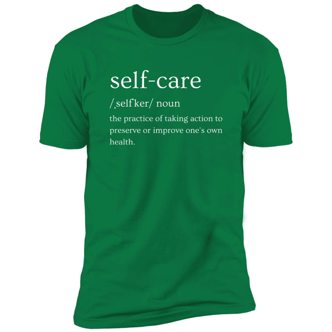 Men/Women Unisex "Self-Care" Short Sleeve Faith-Based T-Shirt