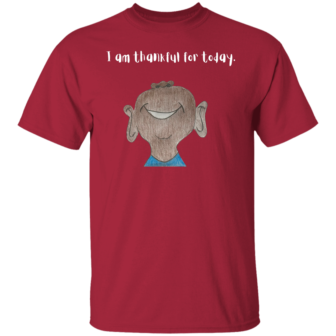 I am thankful for today Youth 5.3 oz 100% Cotton T-Shirt