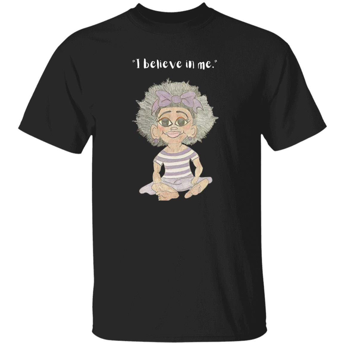 I believe in me Youth 5.3 oz 100% Cotton T-Shirt