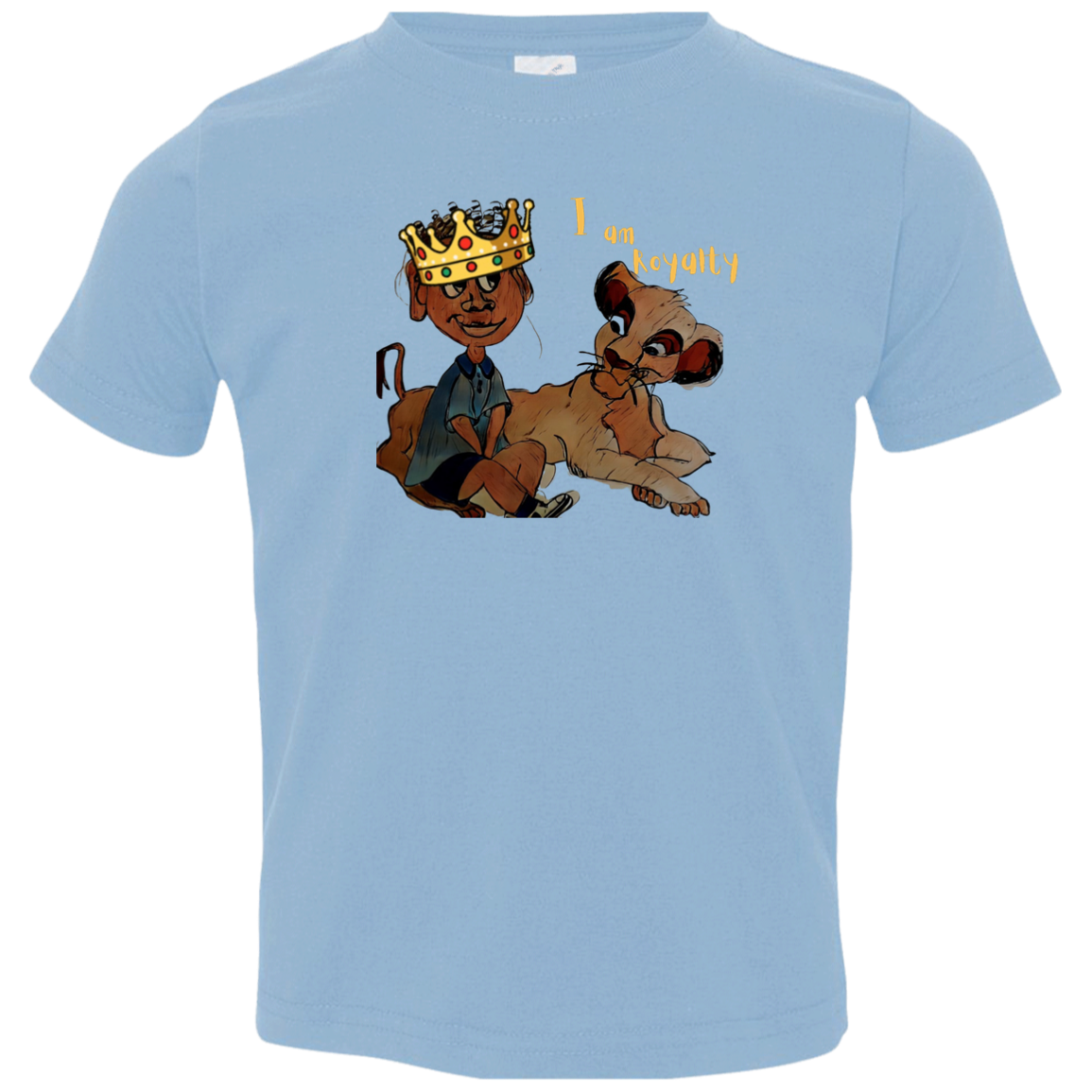 I am Royalty Toddler Jersey T-Shirt