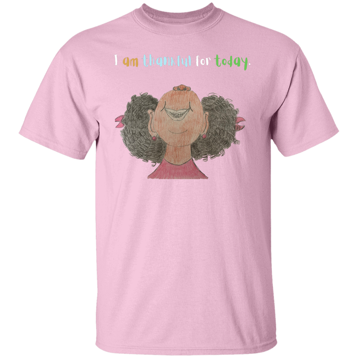 I am thankful for today Youth 5.3 oz 100% Cotton T-Shirt