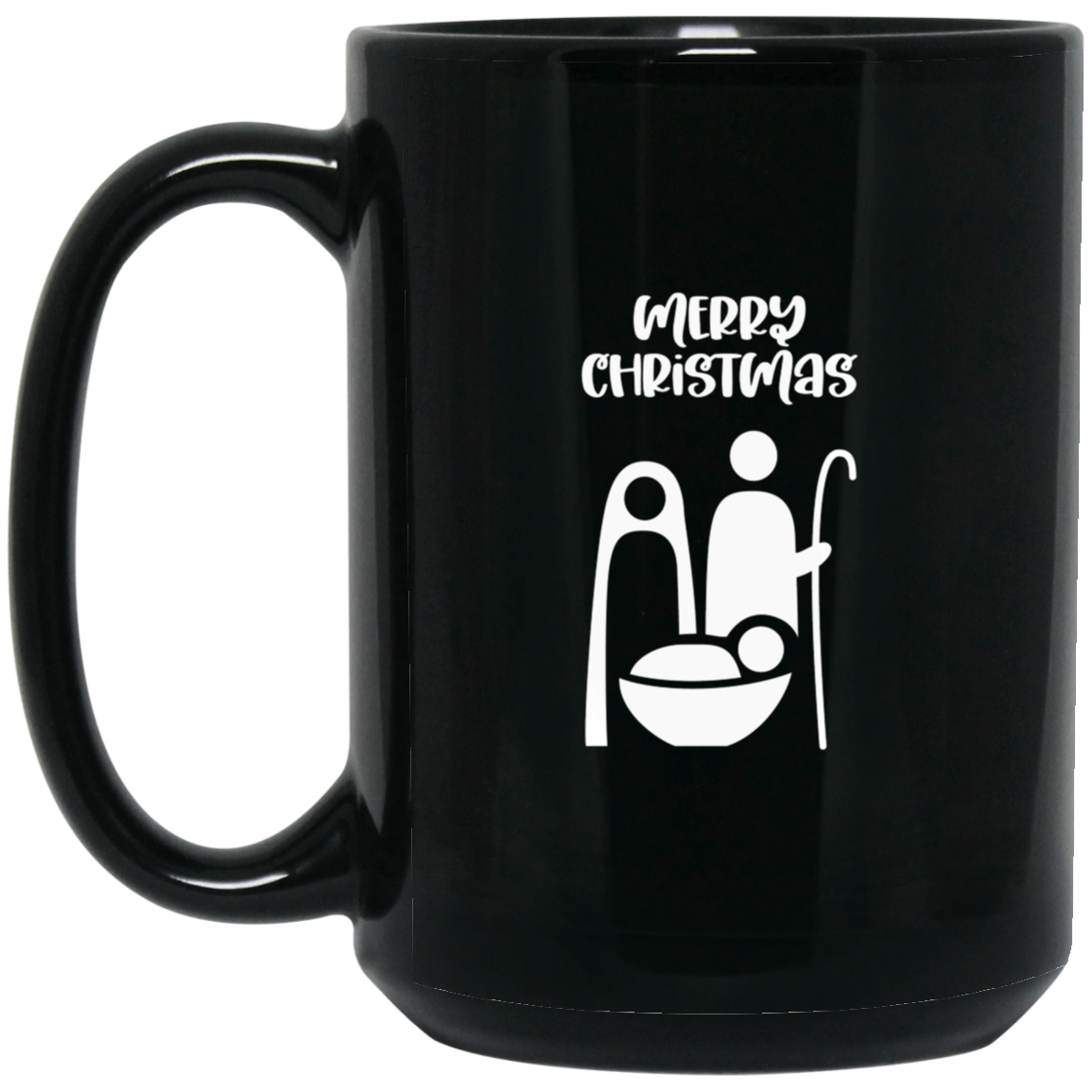 Merry Christmas Jesus Is Born 15oz Mug