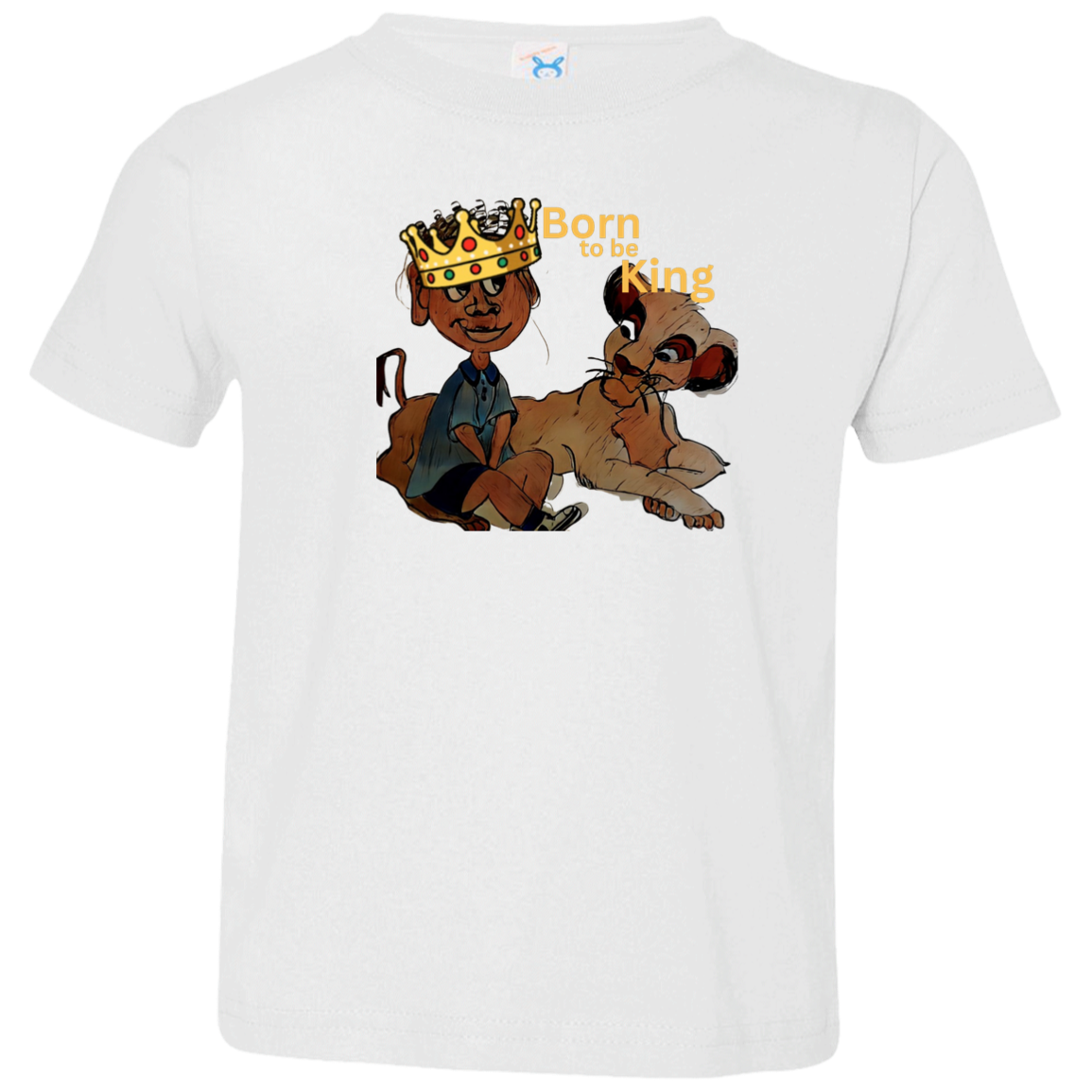 Born to be King Toddler Jersey T-Shirt