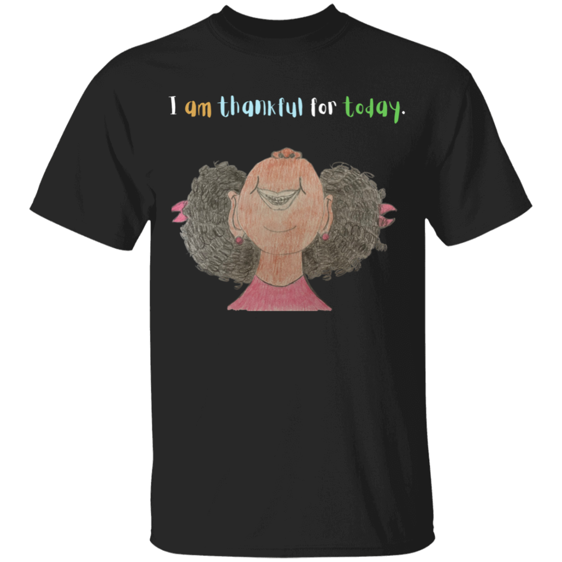 I am thankful for today Youth 5.3 oz 100% Cotton T-Shirt