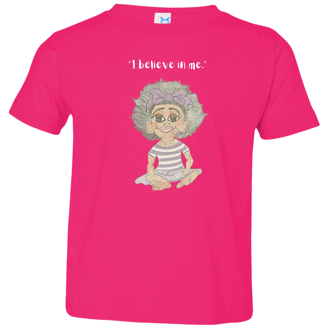 I believe in me Toddler Jersey T-Shirt