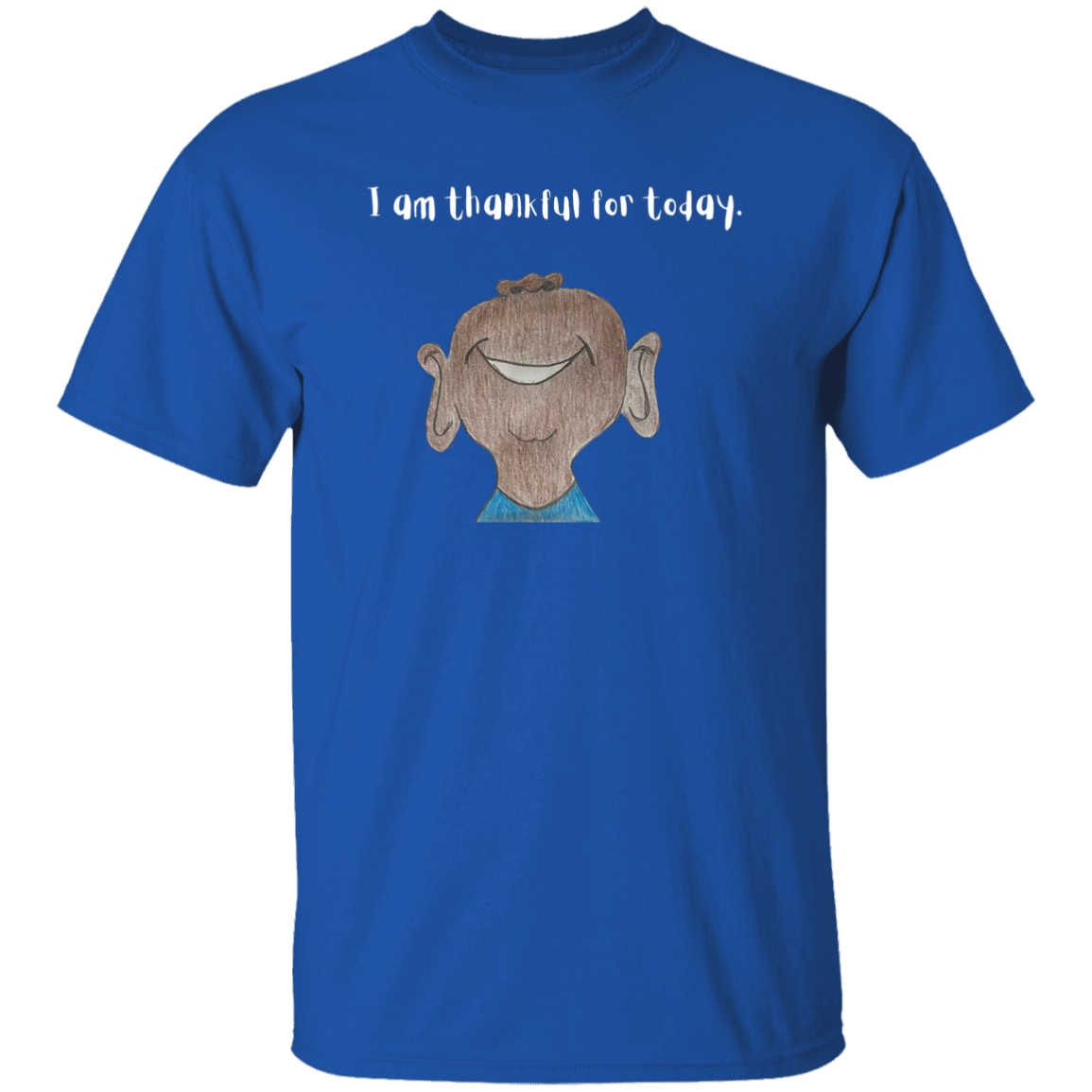 I am thankful for today Youth 5.3 oz 100% Cotton T-Shirt