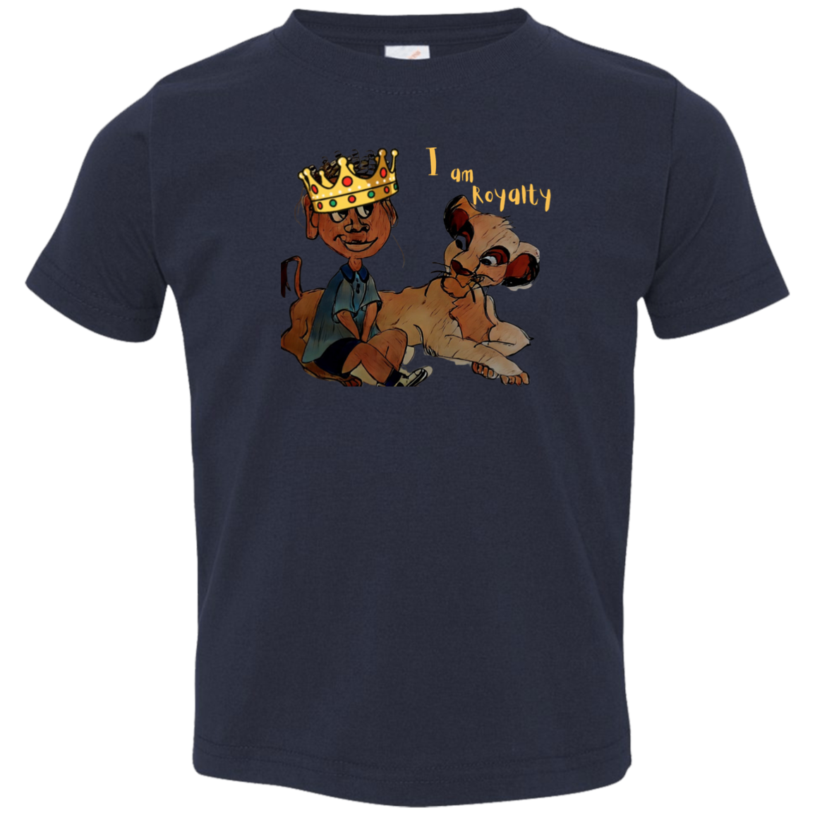 I am Royalty Toddler Jersey T-Shirt