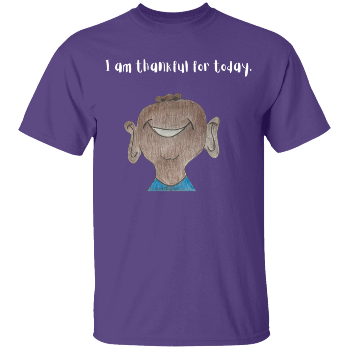 I am thankful for today Youth 5.3 oz 100% Cotton T-Shirt