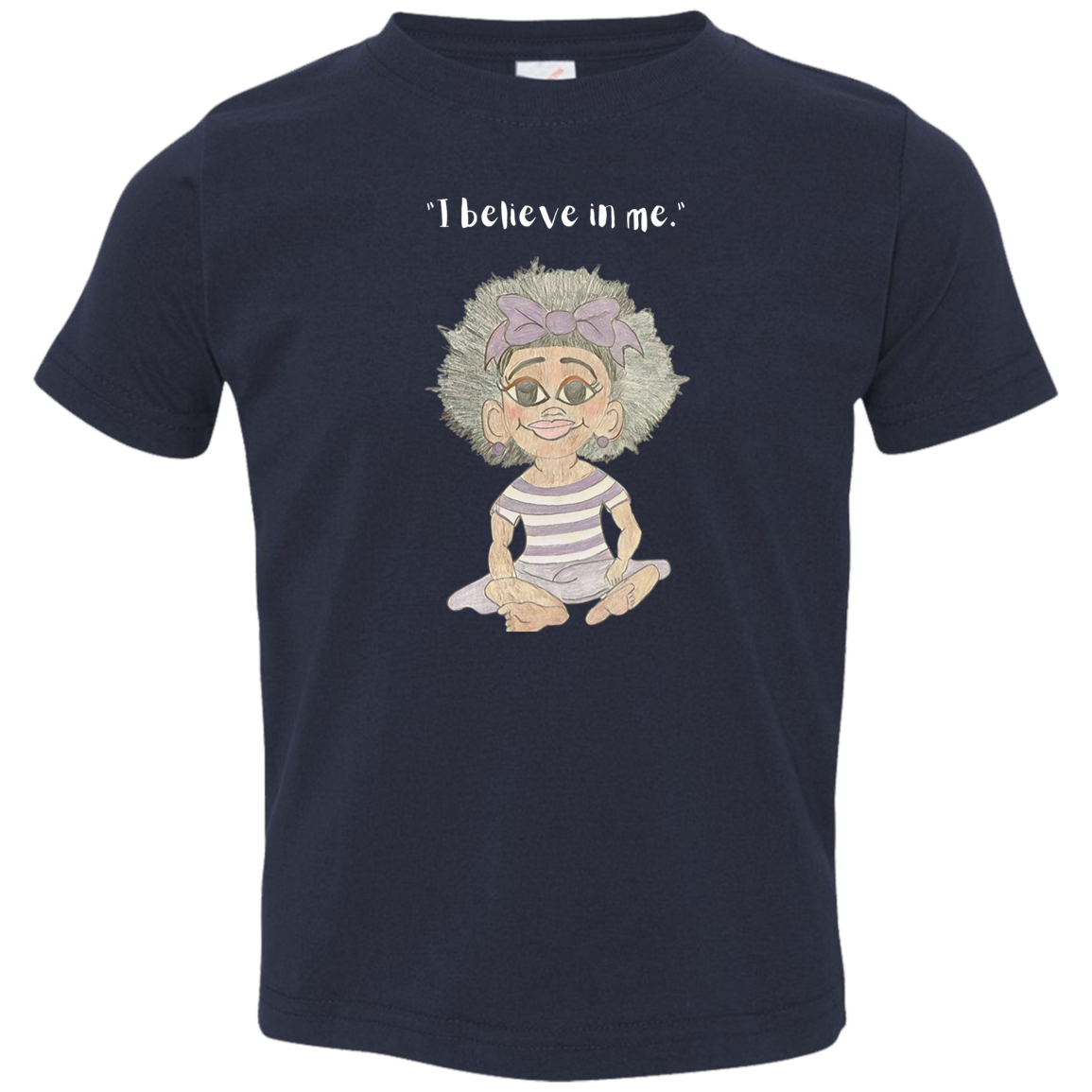 I believe in me Toddler Jersey T-Shirt