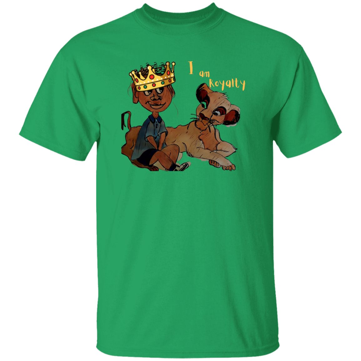 I am Royalty Youth 5.3 oz 100% Cotton T-Shirt