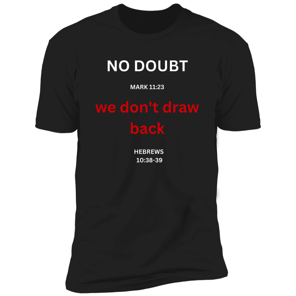 No Doubt Short Sleeve Bible - Tees Faith Apparel