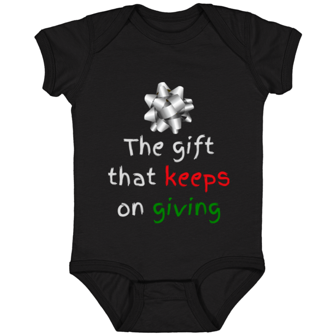 I'M THE GIFT THAT KEEPS ON GIVING Infant Fine Jersey Bodysuit