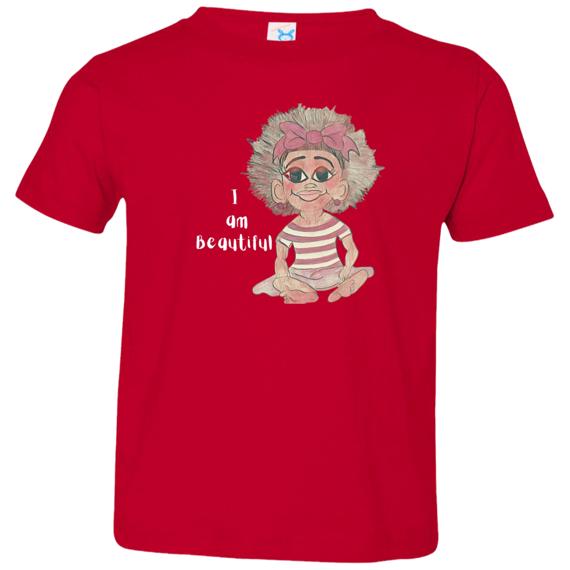 I am Beautiful Toddler Jersey T-Shirt