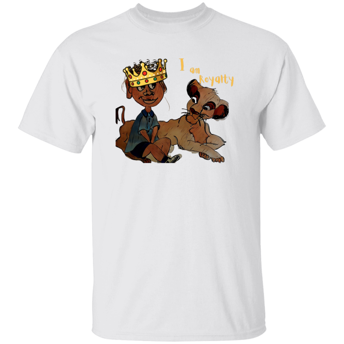 I am Royalty Youth 5.3 oz 100% Cotton T-Shirt