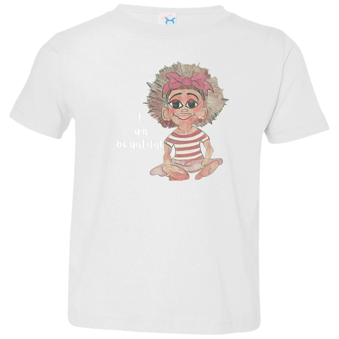 I am Beautiful Toddler Jersey T-Shirt