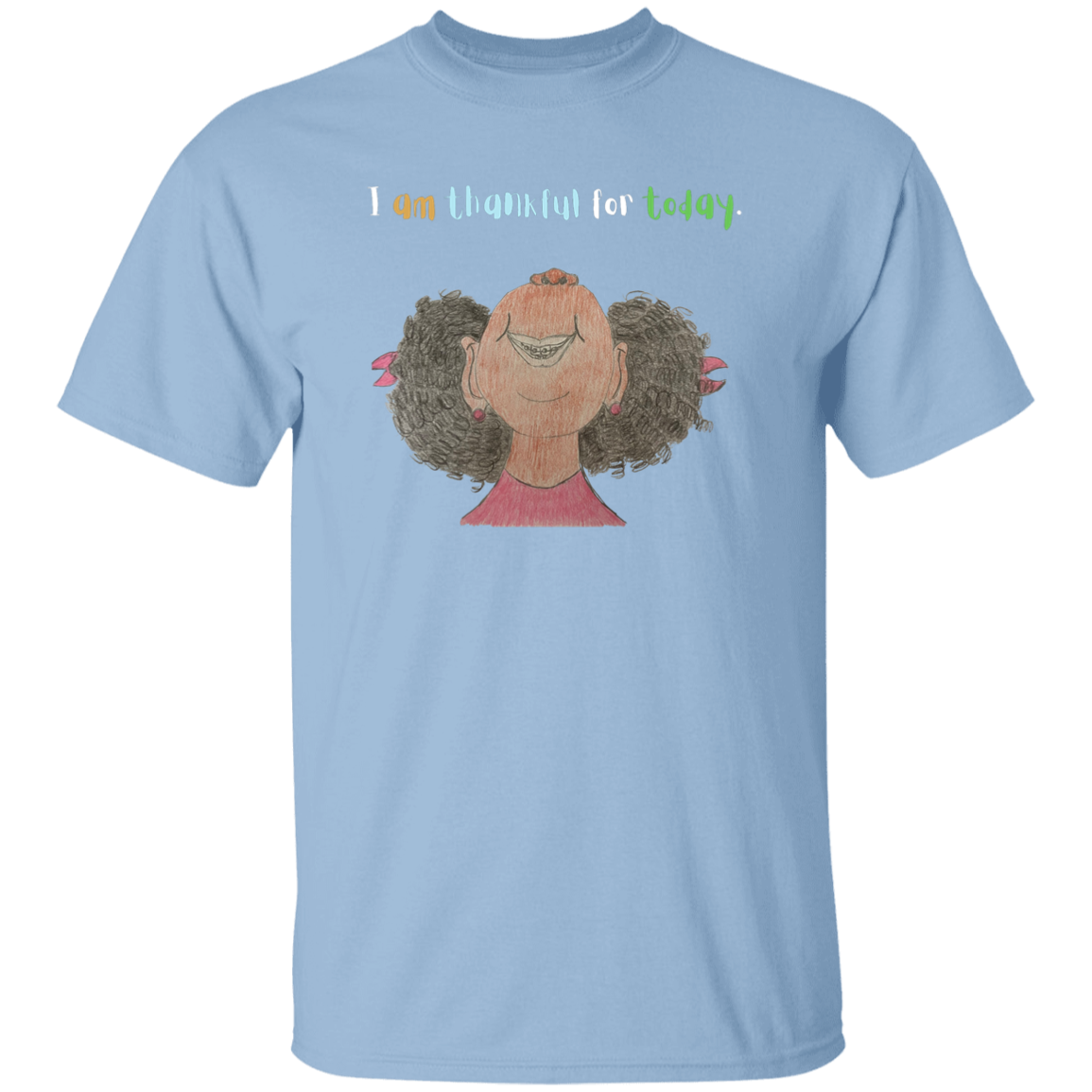 I am thankful for today Youth 5.3 oz 100% Cotton T-Shirt