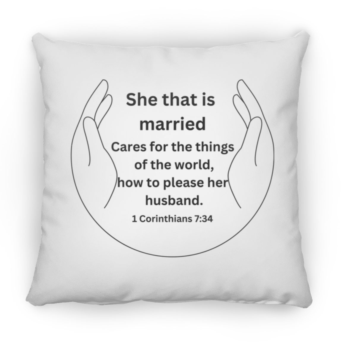 She that is married Pillows