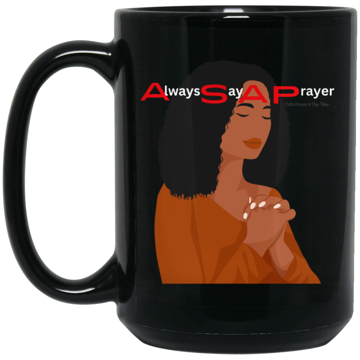 ASAP 15oz Black Mug