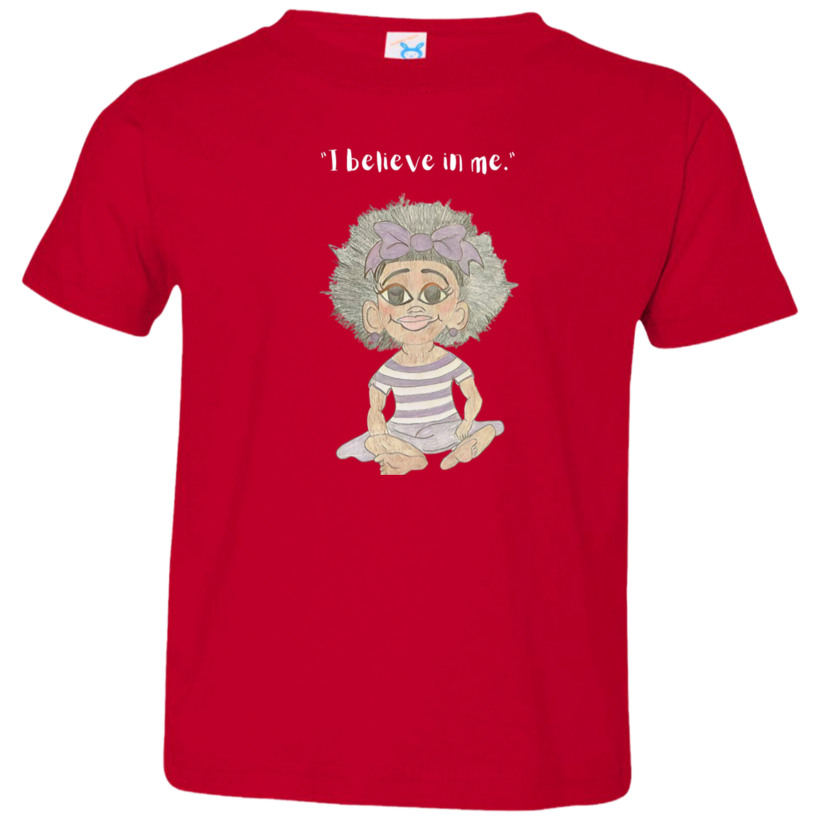 I believe in me Toddler Jersey T-Shirt