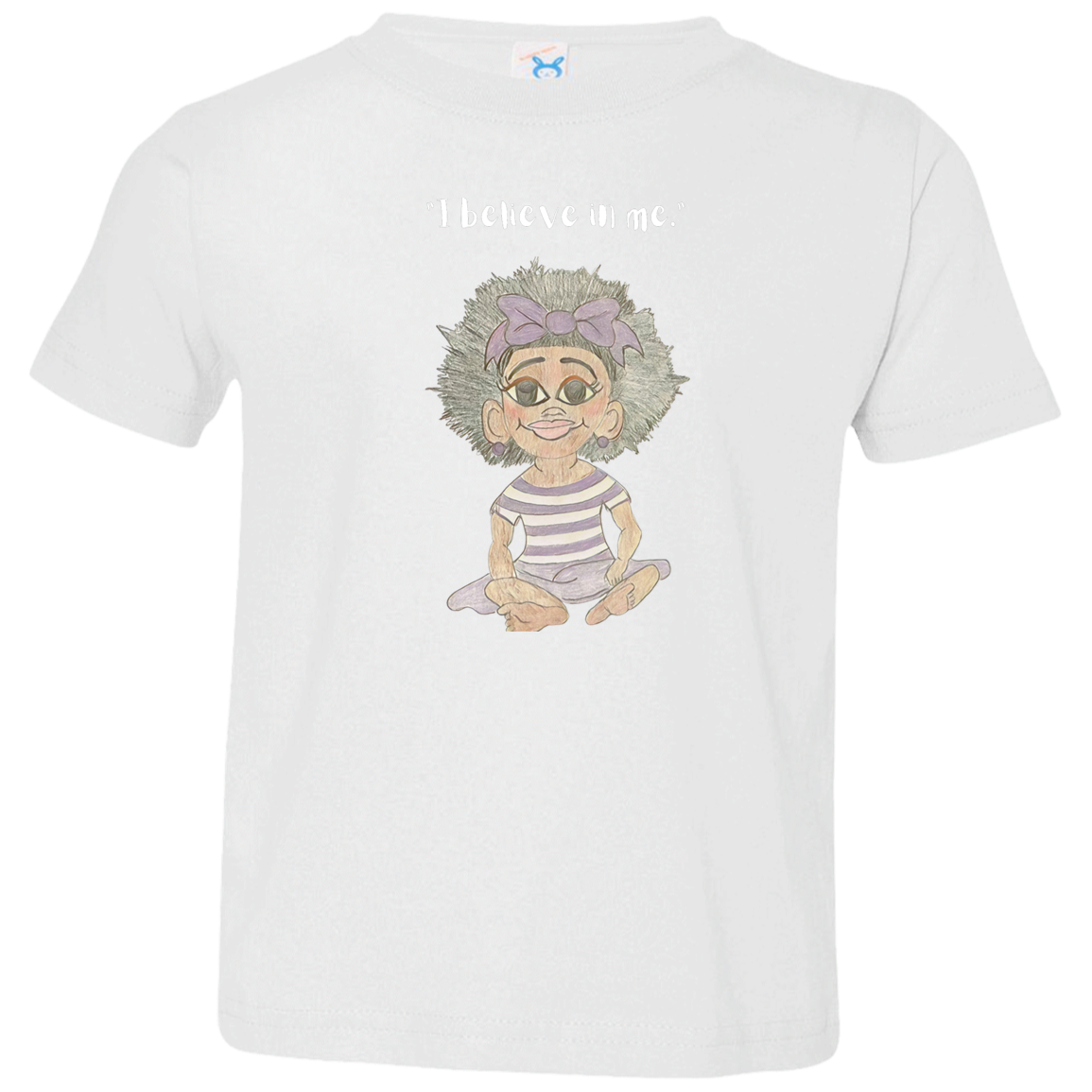 I believe in me Toddler Jersey T-Shirt