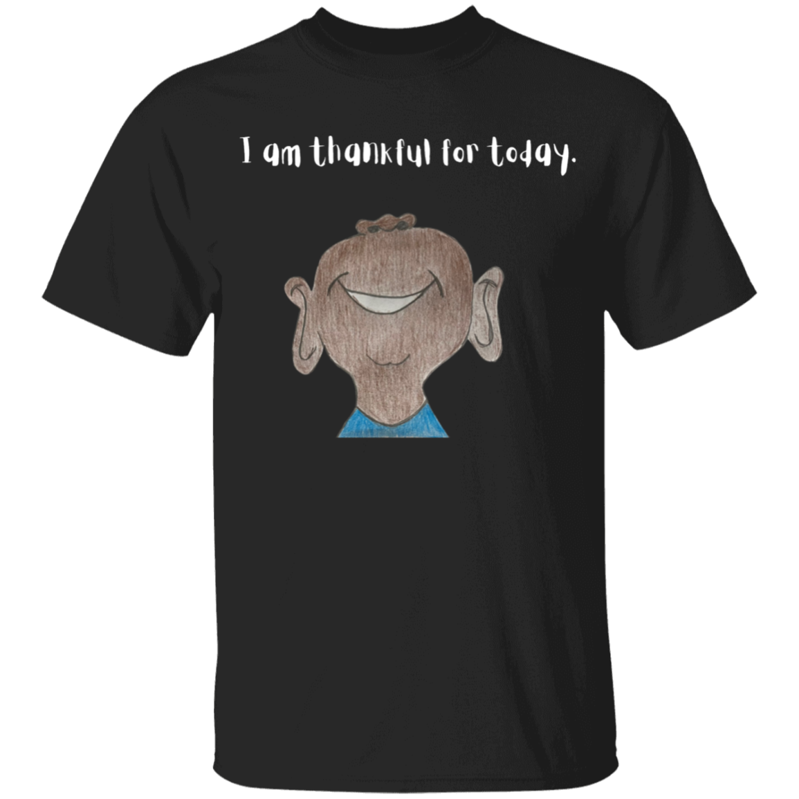 I am thankful for today Youth 5.3 oz 100% Cotton T-Shirt