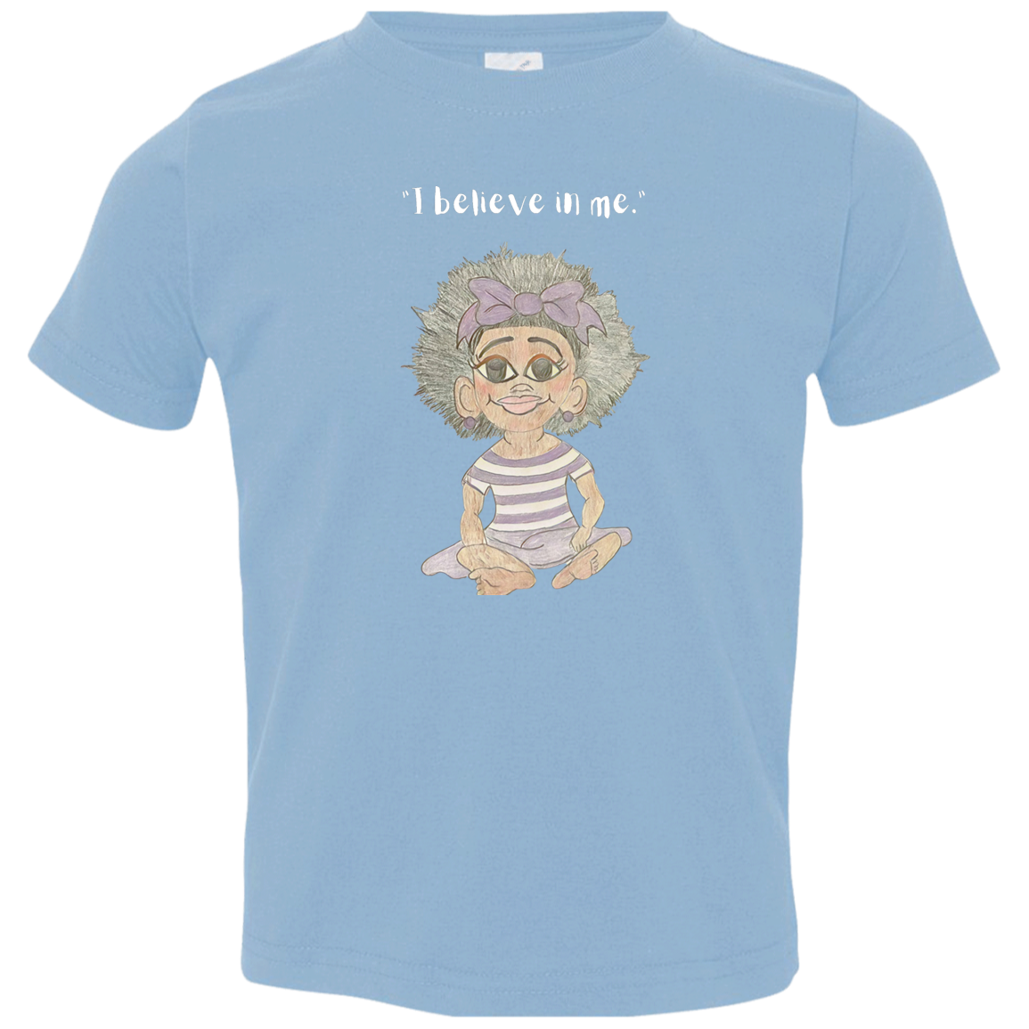 I believe in me Toddler Jersey T-Shirt