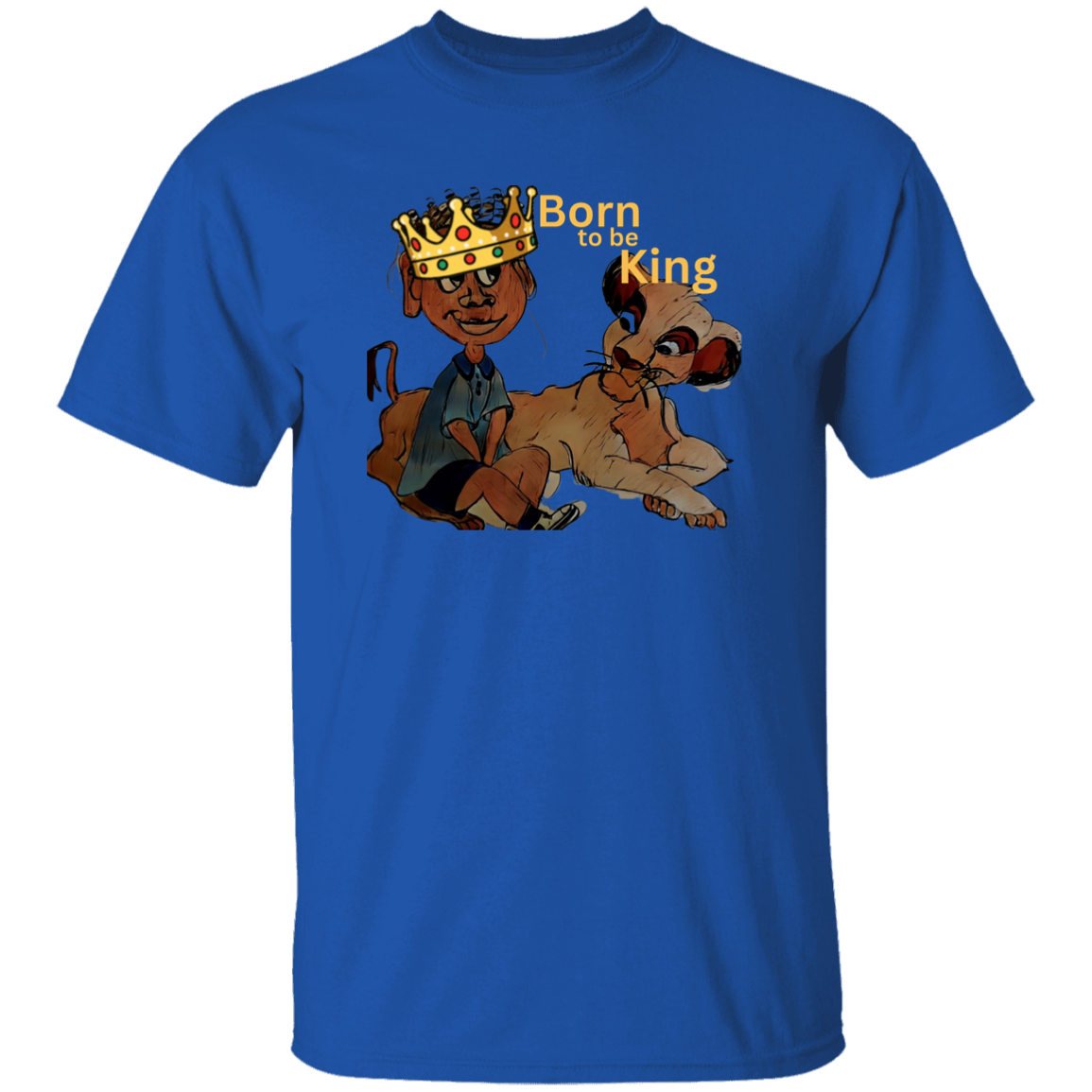 Born to be King Youth 5.3 oz 100% Cotton T-Shirt