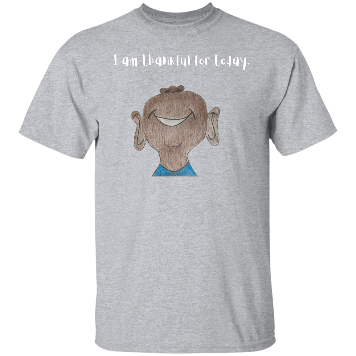 I am thankful for today Youth 5.3 oz 100% Cotton T-Shirt