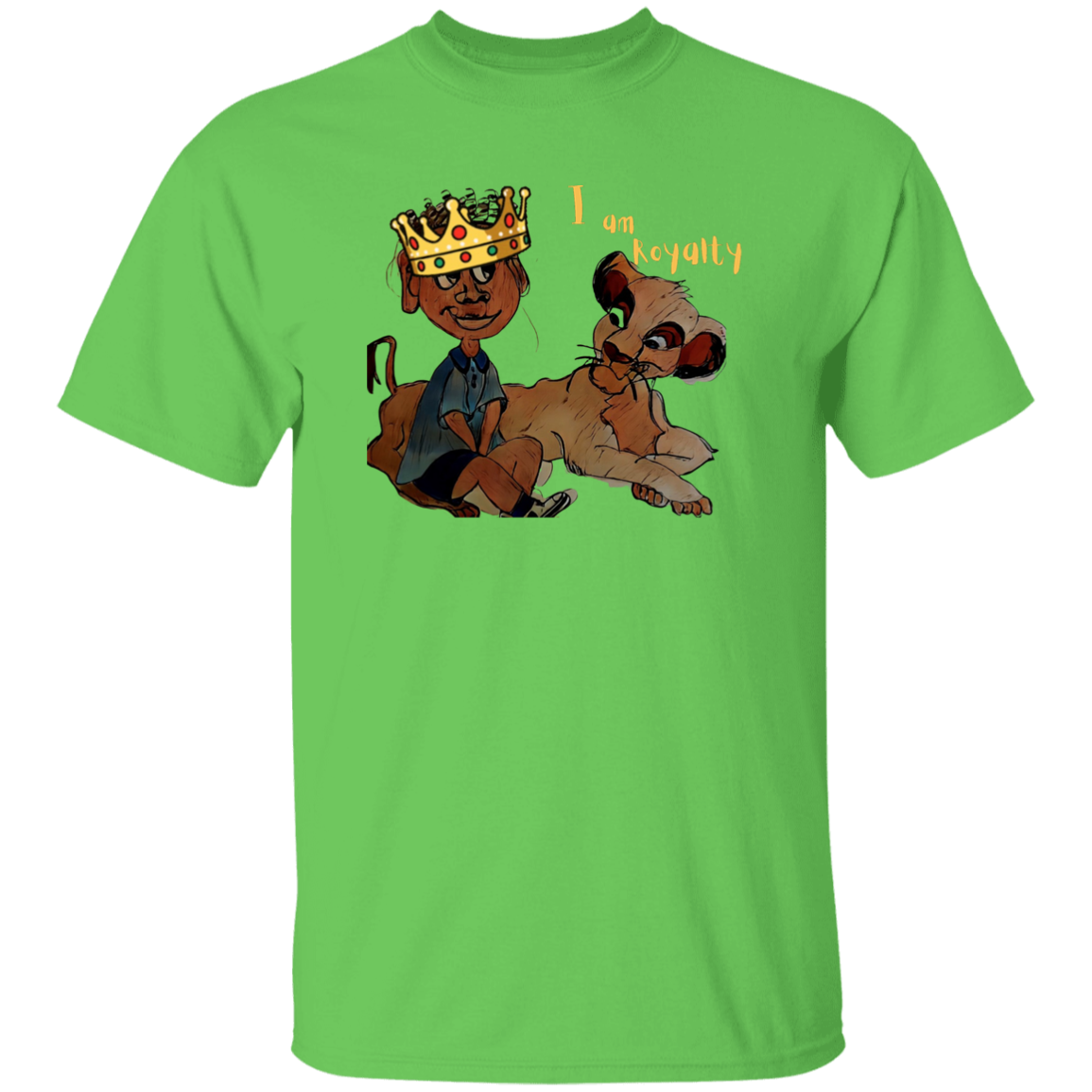 I am Royalty Youth 5.3 oz 100% Cotton T-Shirt