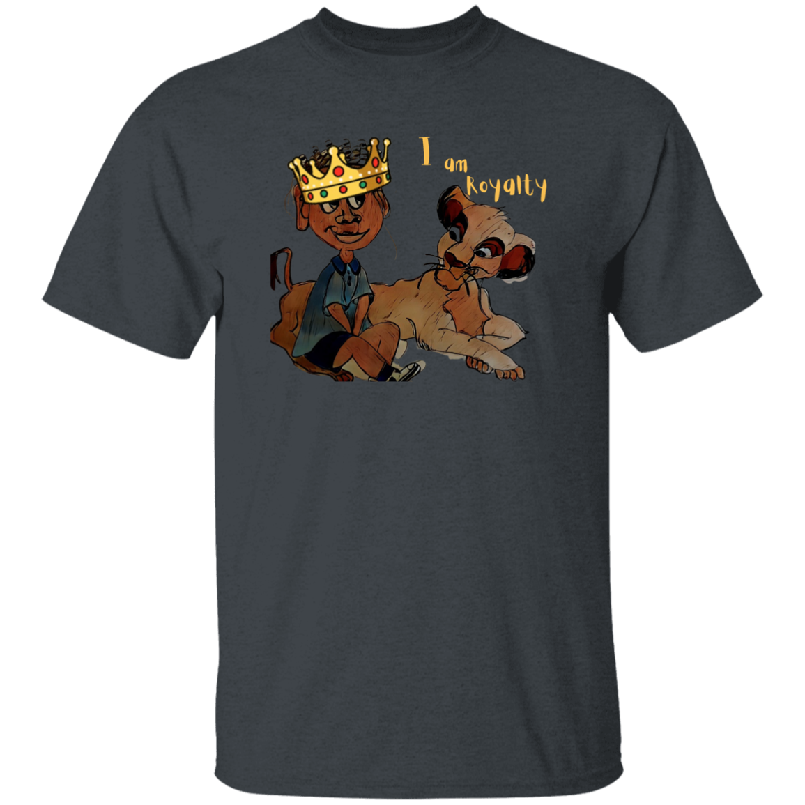 I am Royalty Youth 5.3 oz 100% Cotton T-Shirt