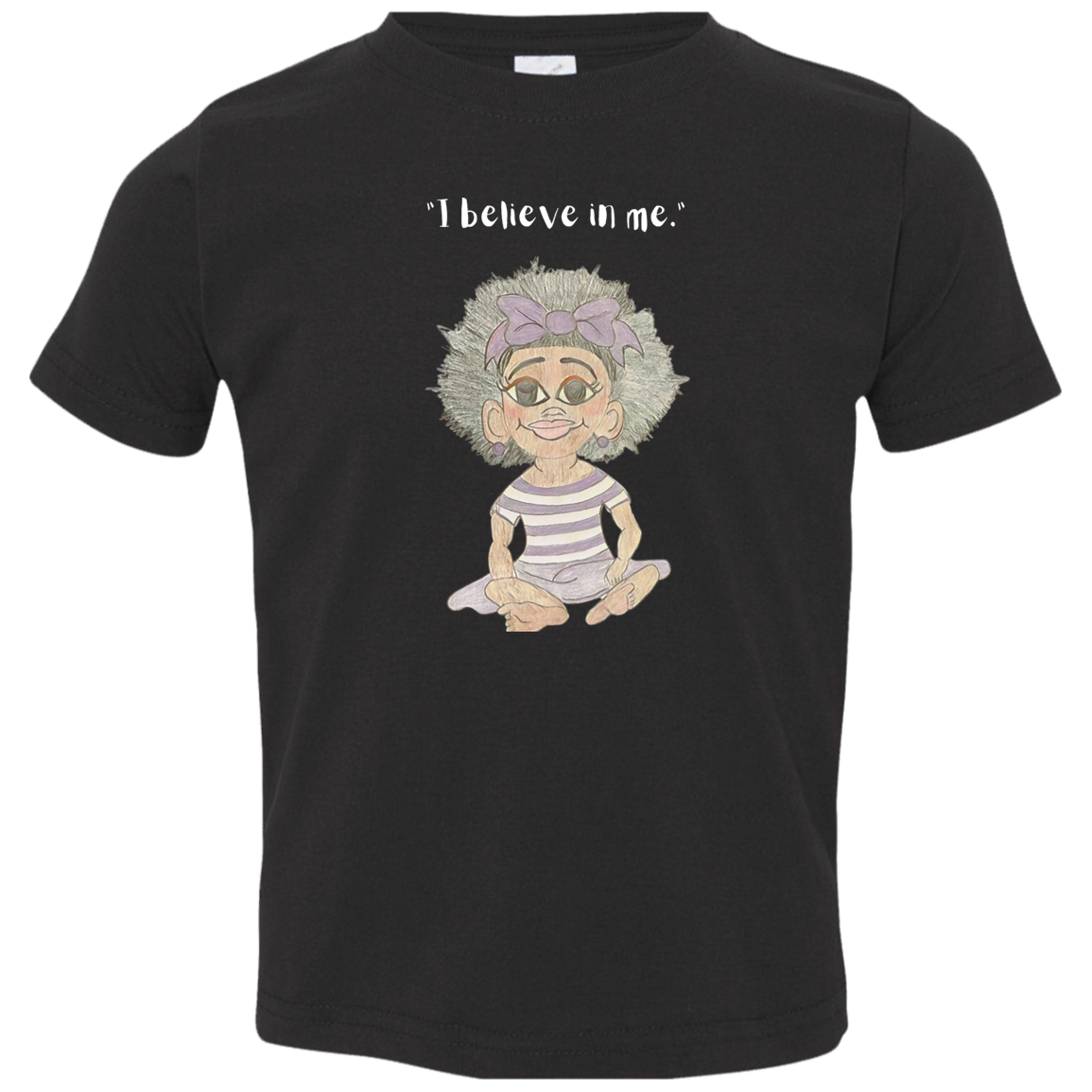 I believe in me Toddler Jersey T-Shirt