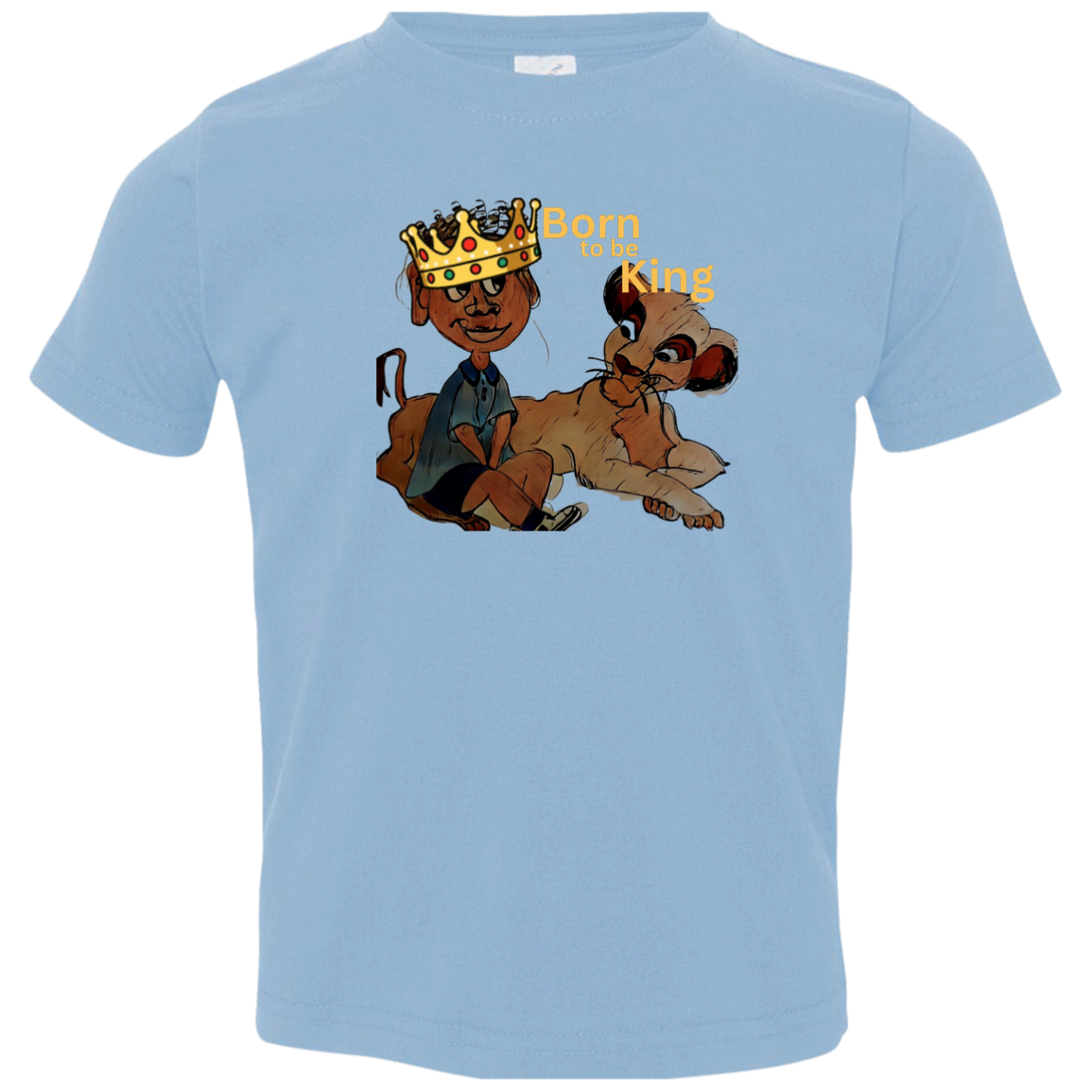 Born to be King Toddler Jersey T-Shirt